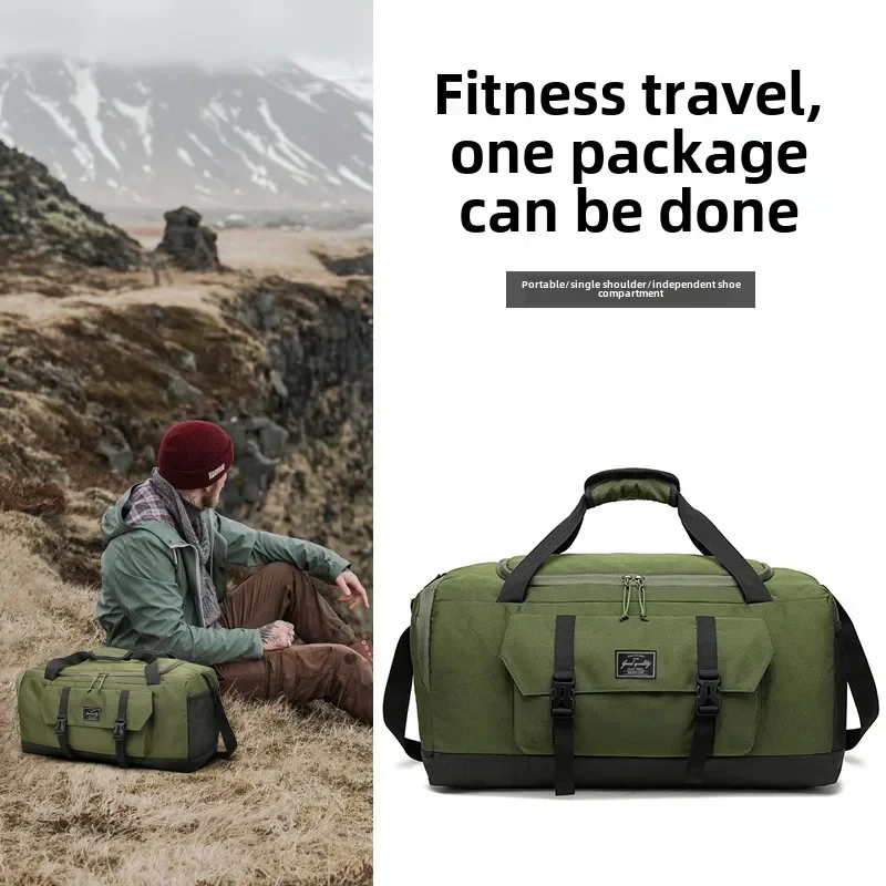 New unisex travel bag, large-capacity fitness bag, multi-functional and lightweight sports yoga bag
New unisex travel bag, large-capacity fitness bag, multi-functional and lightweight sports yoga bag