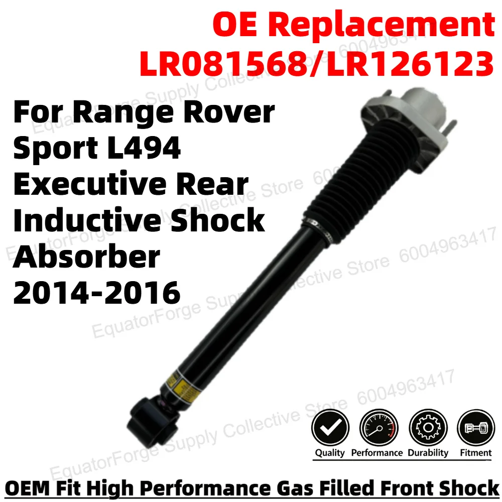 High Performance Rear Inductive Shock Absorber for Range Rover Sport L494 Executive Smooth Ride OE Replacement LR081568/LR126123
High Performance Rear Inductive Shock Absorber for Range Rover Sport L494 Executive Smooth Ride OE Replacement LR081568/LR126123