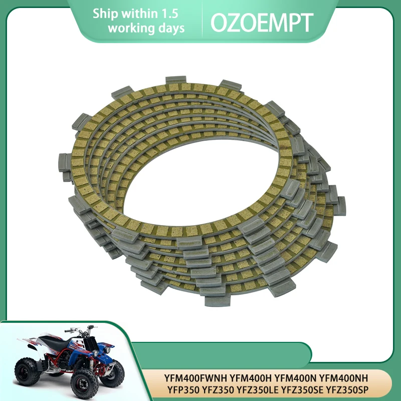 Фибрирующая пластина сцепления OZOEMPT, подходит для YAMAHA YFM400FWNH YFM400H YFM400N YFM400NH YFP350 YFZ350 YFZ350LE YFZ350SE YFZ350SP
Фибрирующая пластина сцепления OZOEMPT, подходит для YAMAHA YFM400FWNH YFM400H YFM400N YFM400NH YFP350 YFZ350 YFZ350LE YFZ350SE YFZ350SP