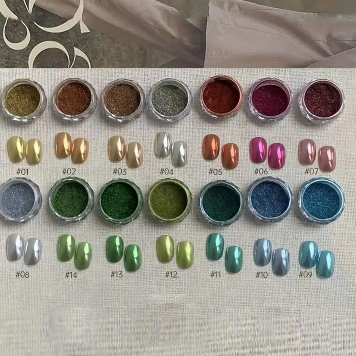 1 шт., волшебная зеркальная пудра премиум-класса, металлический зеркальный эффект, коричневая ретро-серия, блестящее украшение, титановая рюша, дизайн ногтей
1 шт., волшебная зеркальная пудра премиум-класса, металлический зеркальный эффект, коричневая ретро-серия, блестящее украшение, титановая рюша, дизайн ногтей