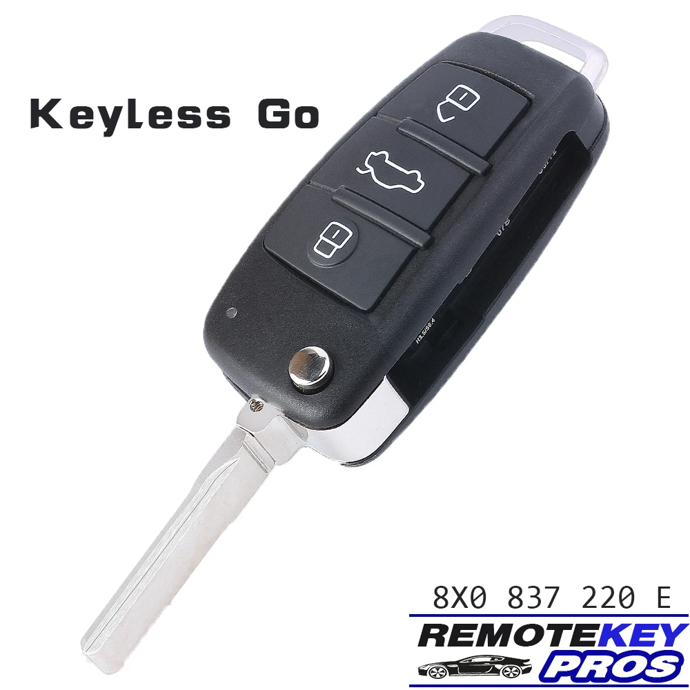 DIYKEY P/N: 8X0 837 220 E, 8X0837220E Flip Remote Key Fob for Audi Q3 201 2013 2014 2015 2016 315MHz ID48 Chip Keyless-Go
DIYKEY P/N: 8X0 837 220 E, 8X0837220E Flip Remote Key Fob for Audi Q3 201 2013 2014 2015 2016 315MHz ID48 Chip Keyless-Go