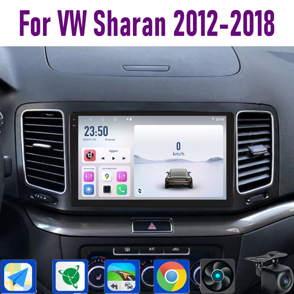 GPS 9" For VW Sharan 22012-2018 Wireless CarPlay Android 15 Car Radio WIFI Multimedia Player Head Unit Google Map Camera 4+64GB
GPS 9" For VW Sharan 22012-2018 Wireless CarPlay Android 15 Car Radio WIFI Multimedia Player Head Unit Google Map Camera 4+64GB