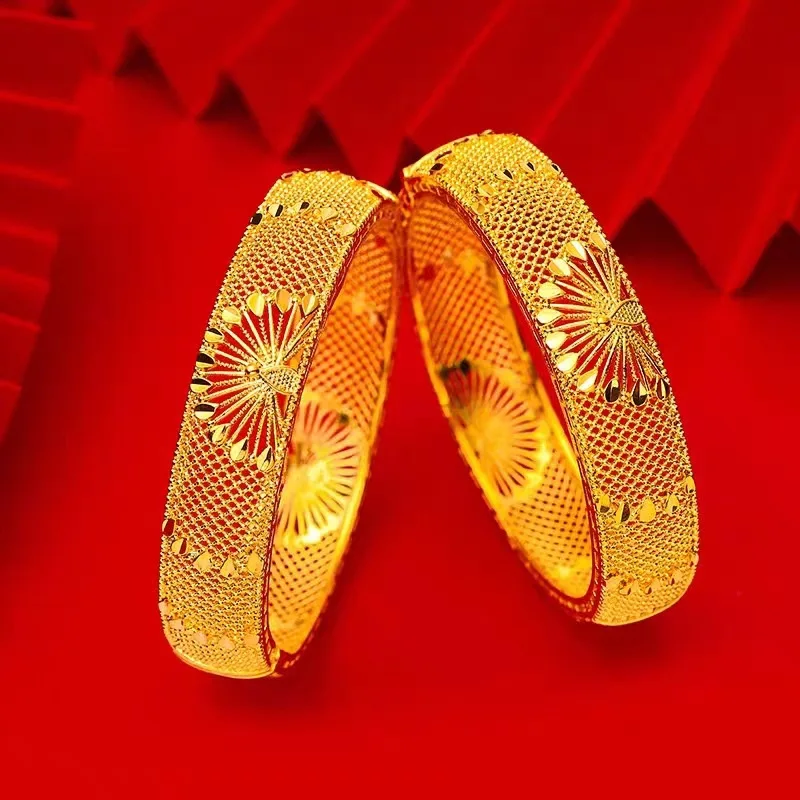 Women's 24K Gold (AU999) Peacock Screen Buckle Retro Bracelet | Gradient matte plume, hammered glow with enamel eyespot
Women's 24K Gold (AU999) Peacock Screen Buckle Retro Bracelet | Gradient matte plume, hammered glow with enamel eyespot