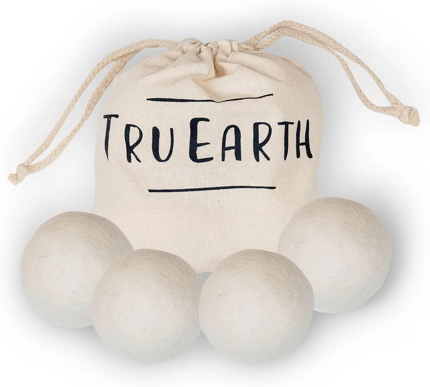 Wool Dryer Balls Set of 4 XL for Laundry, Reusable Static Reducer, Natural Fabric Softener Alternative
Wool Dryer Balls Set of 4 XL for Laundry, Reusable Static Reducer, Natural Fabric Softener Alternative