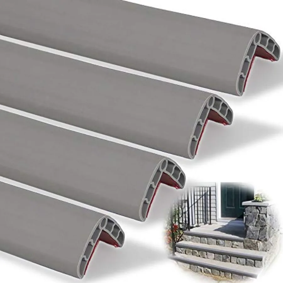 Stair Edge Protector Edge Bumper Guard Stair Proofing Table Edge Protector for Garage, Cabinet, Fireplace 5.3ft 15.7in*4pcs
Stair Edge Protector Edge Bumper Guard Stair Proofing Table Edge Protector for Garage, Cabinet, Fireplace 5.3ft 15.7in*4pcs