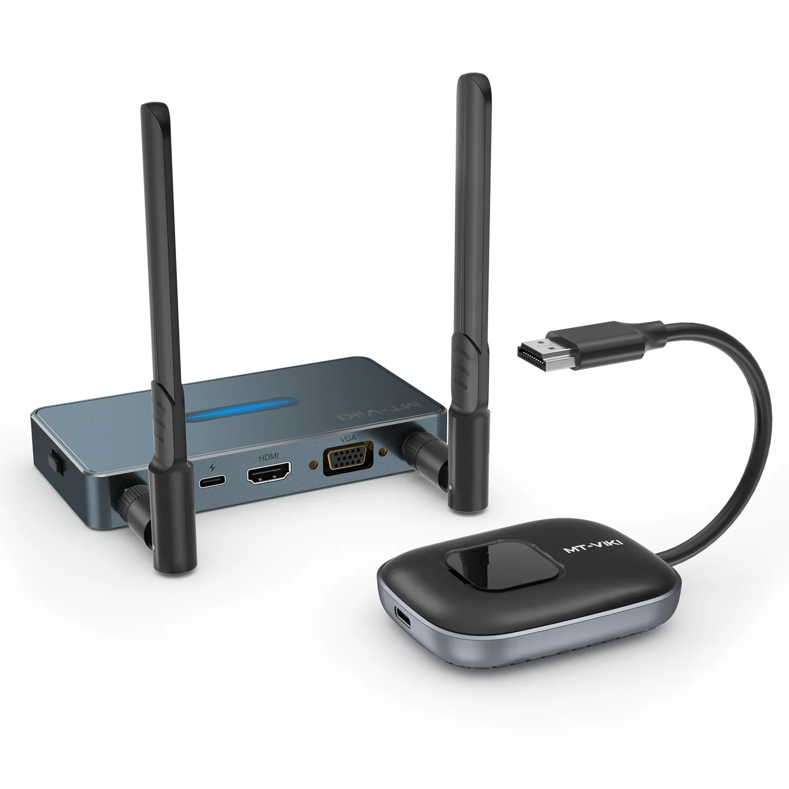 50m HDMI Wireless Extender, MT-VIKI 4K HDMI Wireless Transmitter and Receiver Kit for Video Conference Room
50m HDMI Wireless Extender, MT-VIKI 4K HDMI Wireless Transmitter and Receiver Kit for Video Conference Room