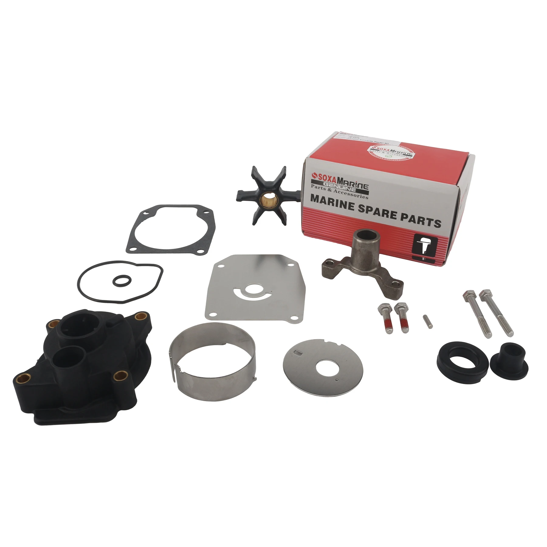 391635 Water Pump Impeller Repair Kit for Johnson Evinrude OMC Outboard 40 50 55 60 HP Marine Motors Replaces 387216 439077
391635 Water Pump Impeller Repair Kit for Johnson Evinrude OMC Outboard 40 50 55 60 HP Marine Motors Replaces 387216 439077