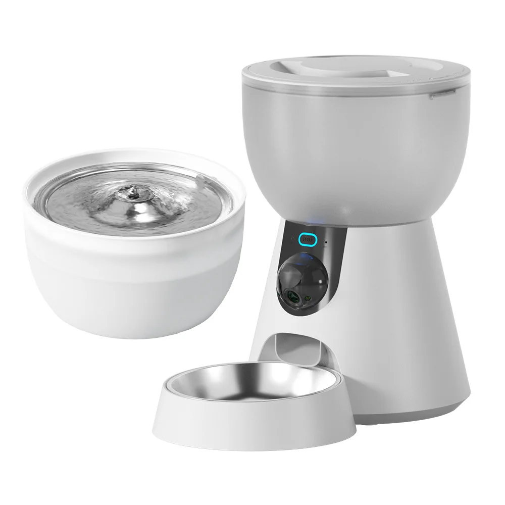 Cats Dogs Portable Stainless Steel Bowls Night Vision Eco-Friendly Water Dispenser Charging Automatic 5G WiFi Camera Feeder
Cats Dogs Portable Stainless Steel Bowls Night Vision Eco-Friendly Water Dispenser Charging Automatic 5G WiFi Camera Feeder