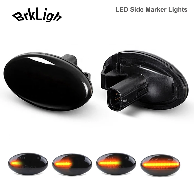 2Pcs Dynamic LED Side Marker Lights Turn Signal Indicator Repeater Lamp For Subaru Impreza Forester Liberty WRX STI Car-Styling
2Pcs Dynamic LED Side Marker Lights Turn Signal Indicator Repeater Lamp For Subaru Impreza Forester Liberty WRX STI Car-Styling