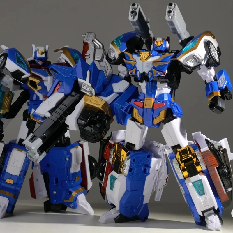 Metal Cardbot S BLUE COP W Transforming Robot Squad Car Card Toy Action Figure ABS Transformation Model Gift
Metal Cardbot S BLUE COP W Transforming Robot Squad Car Card Toy Action Figure ABS Transformation Model Gift