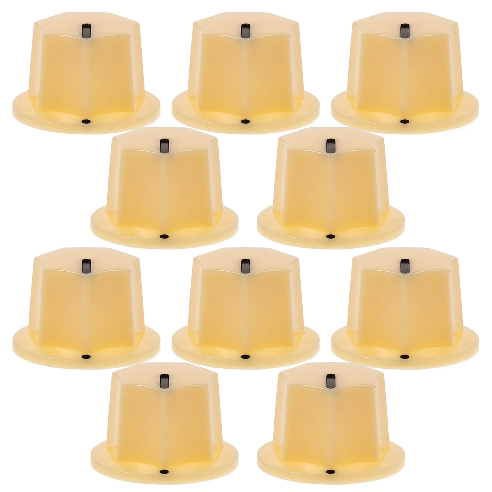 10 Pcs Volume Knob Cap Electric Guitar Knobs for Replacement Guitars Potentiometer Control Repair Plastic Tone
10 Pcs Volume Knob Cap Electric Guitar Knobs for Replacement Guitars Potentiometer Control Repair Plastic Tone