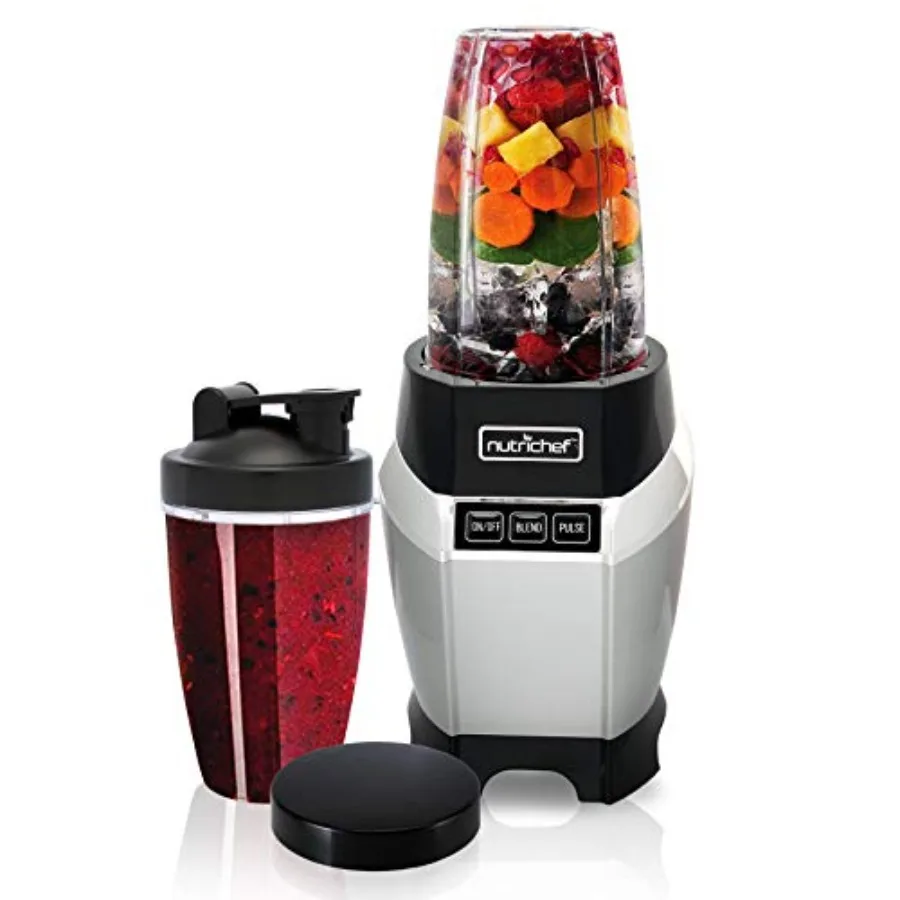 Personal Electric Single Serve Blender - Small Professional Kitchen Countertop Mini Blender for Shakes and Smoothies Pulse Blen
Personal Electric Single Serve Blender - Small Professional Kitchen Countertop Mini Blender for Shakes and Smoothies Pulse Blen