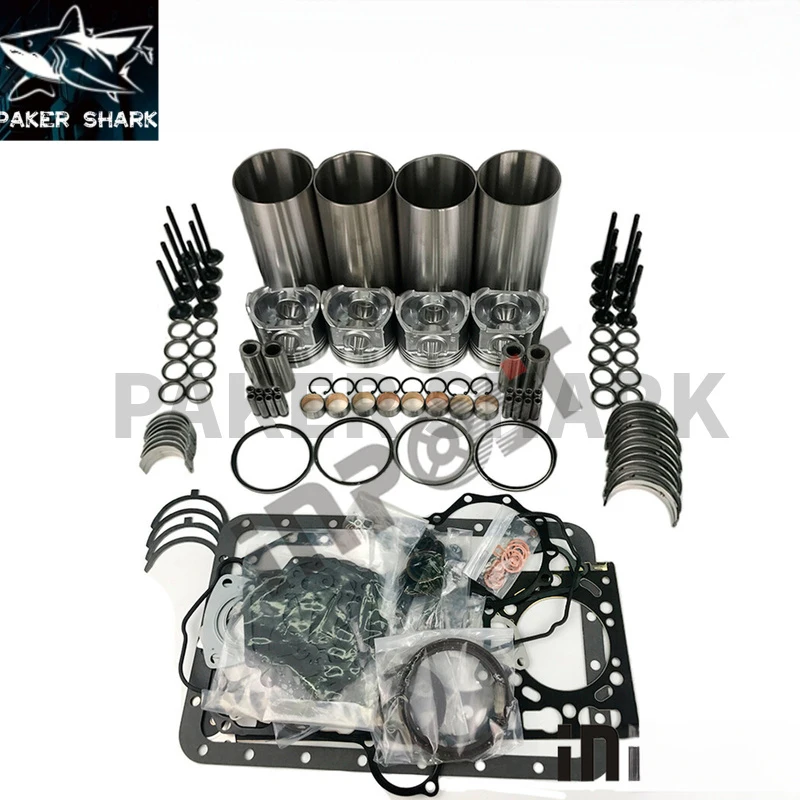 For Kubota M105S V3800 V3800DI-T Overhaul Rebuild Kit Tractor
For Kubota M105S V3800 V3800DI-T Overhaul Rebuild Kit Tractor