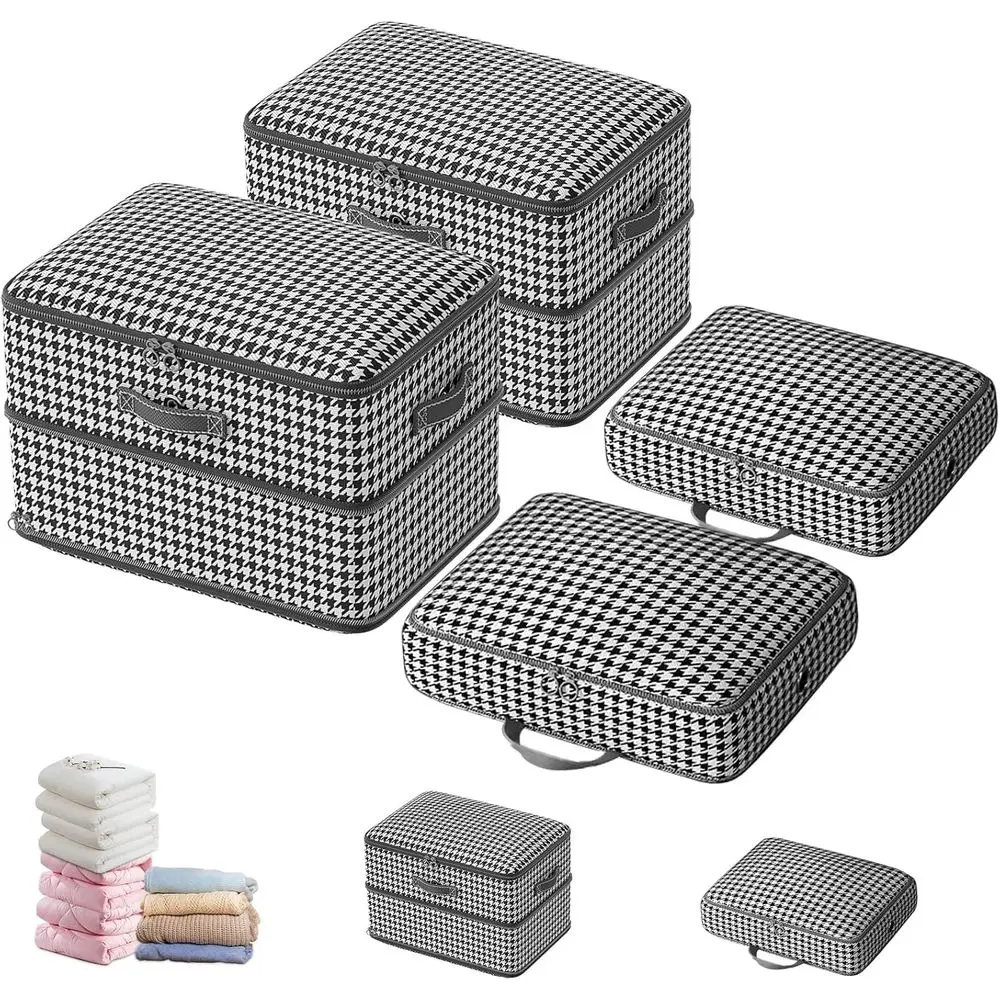 4 Pcs Large Compression Storage Bags, Ultra Space Saving Clothes, Sweater, Sheet, Bed, Blanket Organizer with Window Handle, Com
4 Pcs Large Compression Storage Bags, Ultra Space Saving Clothes, Sweater, Sheet, Bed, Blanket Organizer with Window Handle, Com