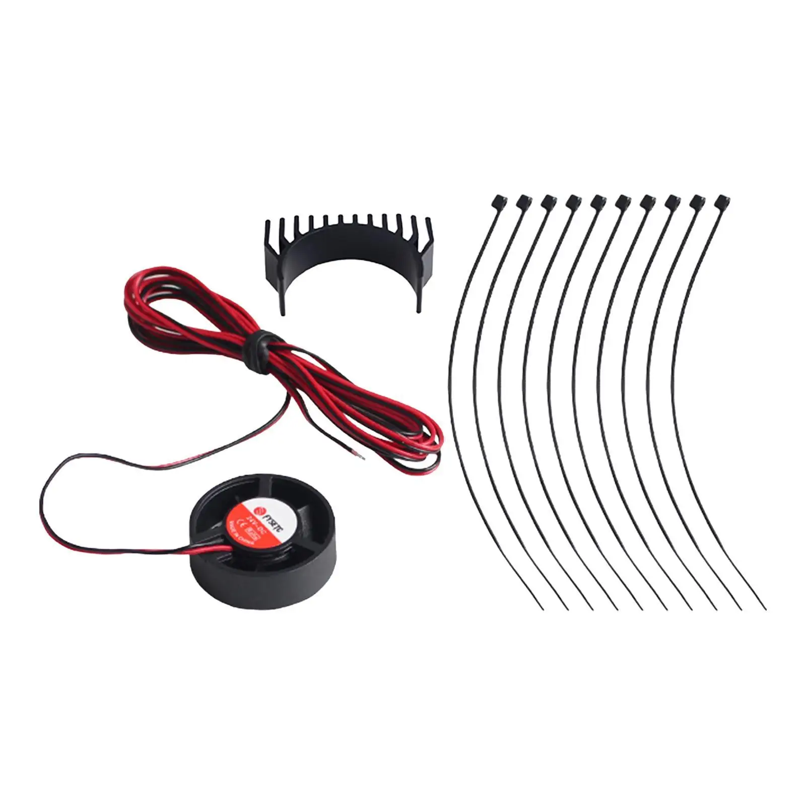 Extruder Cooling Fan Radiator Kit Premium Easy Installation Heat Sink DC 24V Assembly 3D Printer Part Replace Accessory for K1
Extruder Cooling Fan Radiator Kit Premium Easy Installation Heat Sink DC 24V Assembly 3D Printer Part Replace Accessory for K1