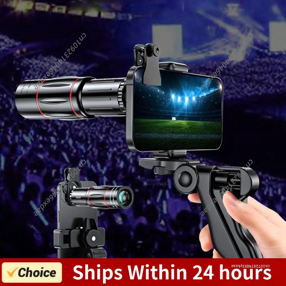 18/28/36X Mobile Phone Camera Lens Clip-On Zoom Monocular Telescope Universal Optical Telescope Lens for Camping Hunting Sports
18/28/36X Mobile Phone Camera Lens Clip-On Zoom Monocular Telescope Universal Optical Telescope Lens for Camping Hunting Sports