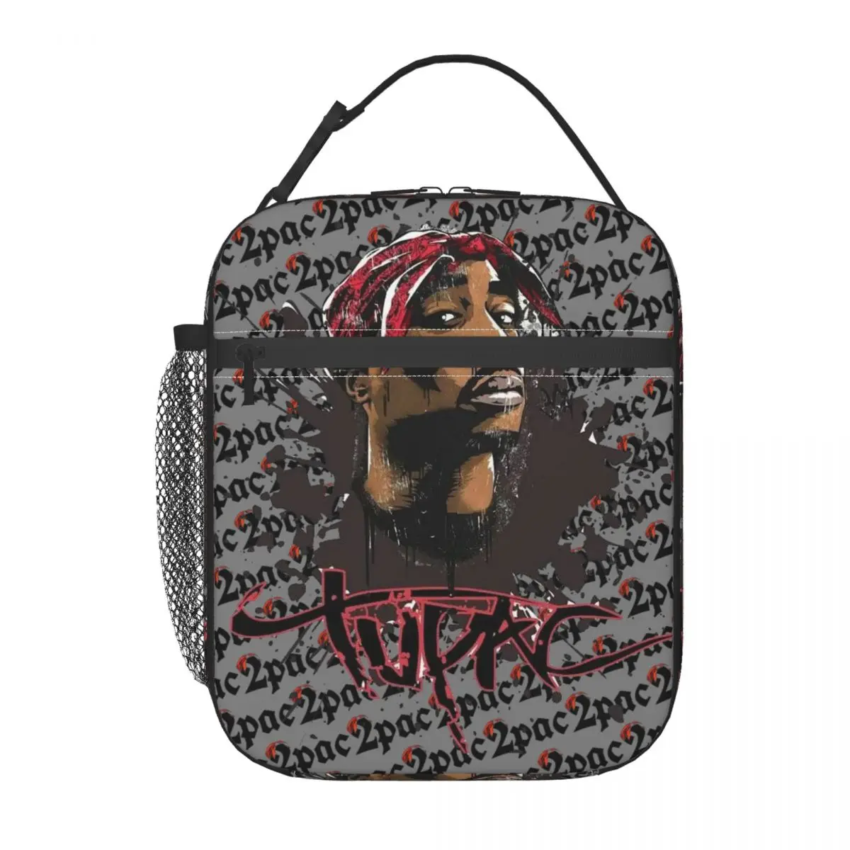 Пользовательский рэпер Тупак 2PAC Хип-хоп Изолированная сумка для обеда для женщин Кулер Термальная коробка для бенто Детские школьные многоразовые сумки-тоут
Пользовательский рэпер Тупак 2PAC Хип-хоп Изолированная сумка для обеда для женщин Кулер Термальная коробка для бенто Детские школьные многоразовые сумки-тоут