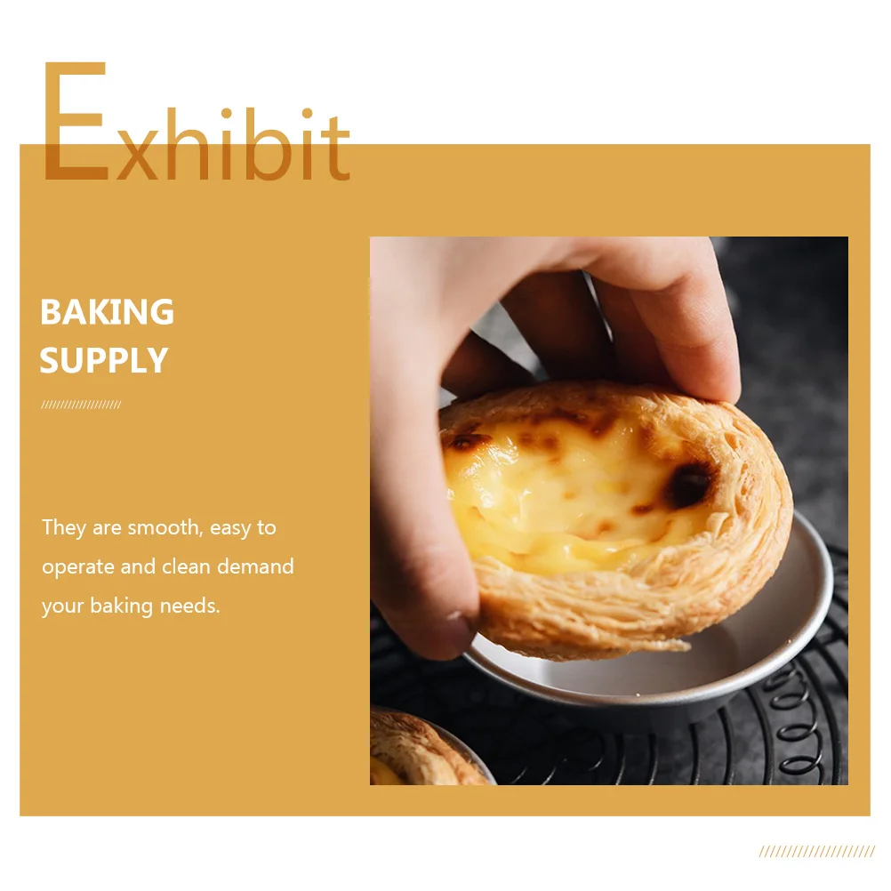 25Pcs Stainless Steel Baking Tart Molds Premium Multi-Function Cupcake Pudding Jelly Mold Convenient Kitchen Baking Accessory
25Pcs Stainless Steel Baking Tart Molds Premium Multi-Function Cupcake Pudding Jelly Mold Convenient Kitchen Baking Accessory