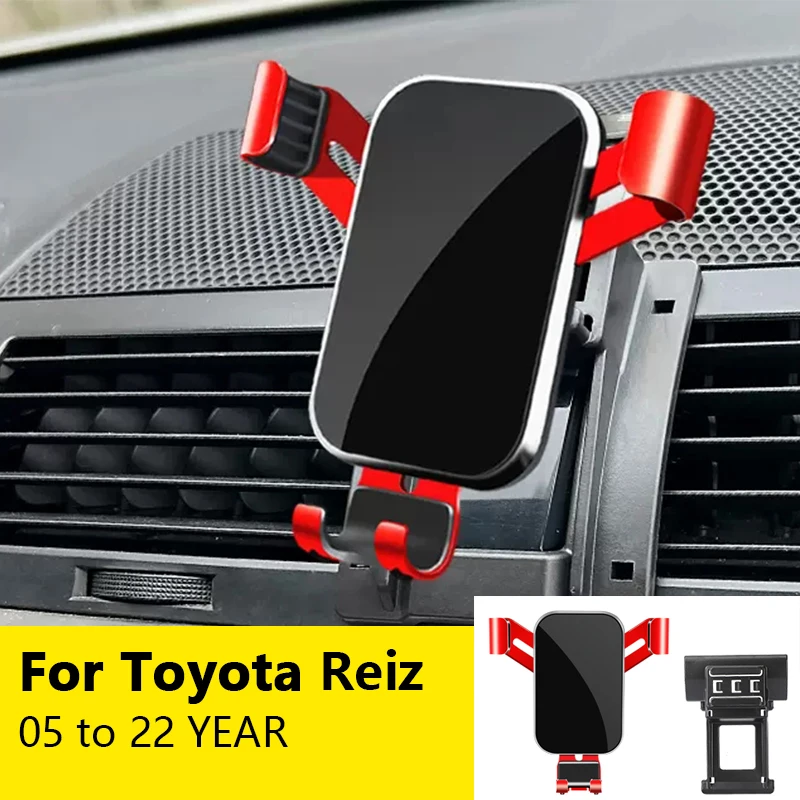 For Car Cell Phone Holder Air Vent Mount GPS Gravity Navigation Accessories for Toyota Reiz 2005 to 2022 YEAR
For Car Cell Phone Holder Air Vent Mount GPS Gravity Navigation Accessories for Toyota Reiz 2005 to 2022 YEAR