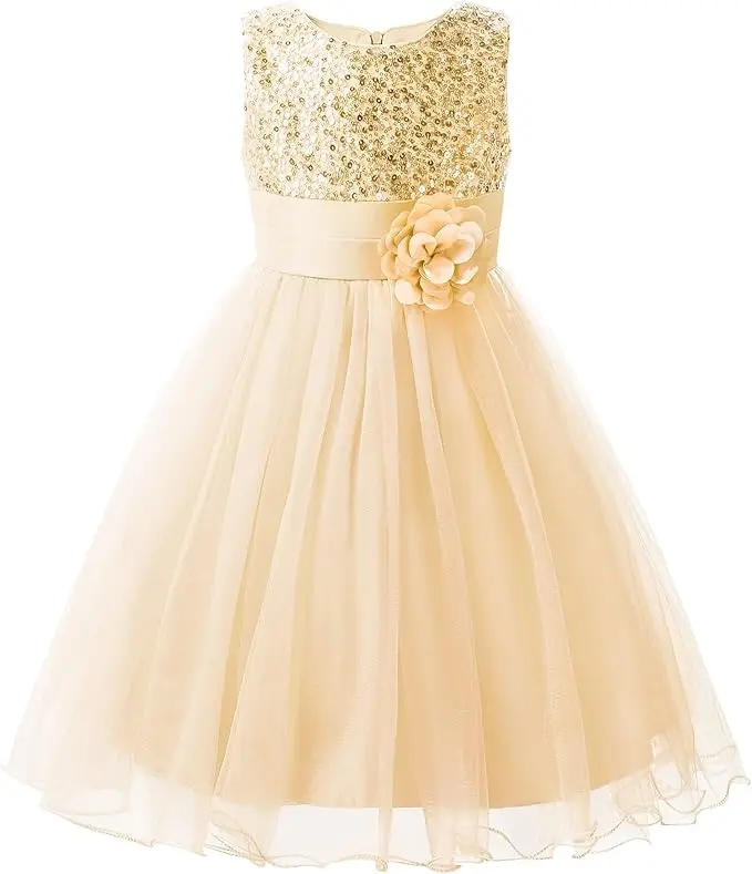 Snvdzo Flower Girls Sequin Sleeveless Tulle Mesh Dress For Wedding Birthday Evening Party Prom Banquet Princess Gown 2026
Snvdzo Flower Girls Sequin Sleeveless Tulle Mesh Dress For Wedding Birthday Evening Party Prom Banquet Princess Gown 2026