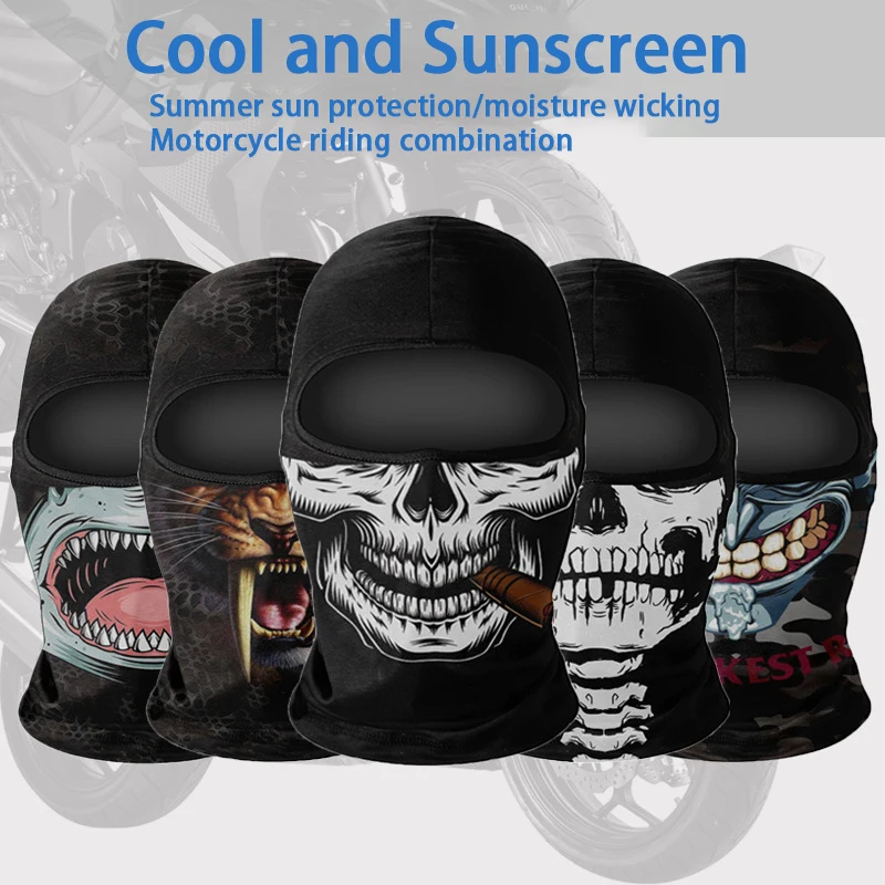 Skull Face Mask Hiking Scarf Motorcycle Riding Outdoor Headwear Protection Windproof Masks
Skull Face Mask Hiking Scarf Motorcycle Riding Outdoor Headwear Protection Windproof Masks