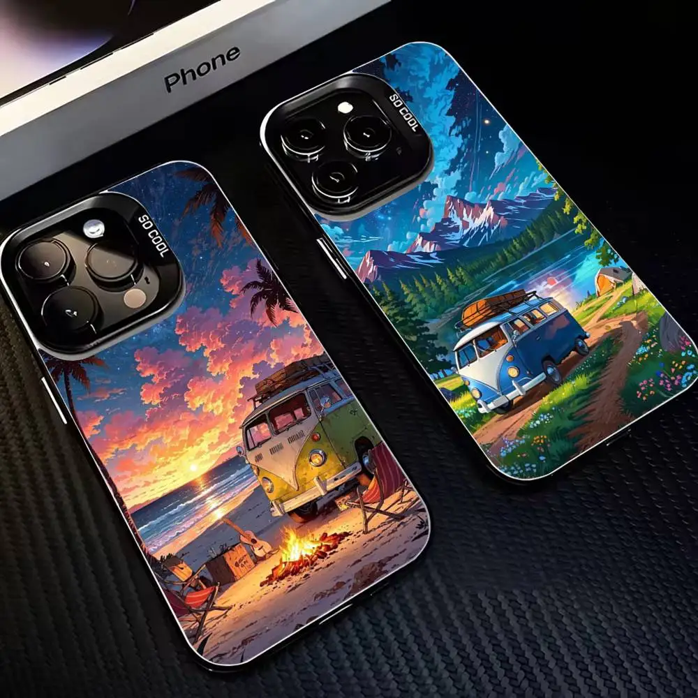 Combi Van Car Outdoor Camping Phone Case For iPhone 16,15,14,13,12,11,Mini,Pro,MAX Black Matte Shockproof Cover
Combi Van Car Outdoor Camping Phone Case For iPhone 16,15,14,13,12,11,Mini,Pro,MAX Black Matte Shockproof Cover