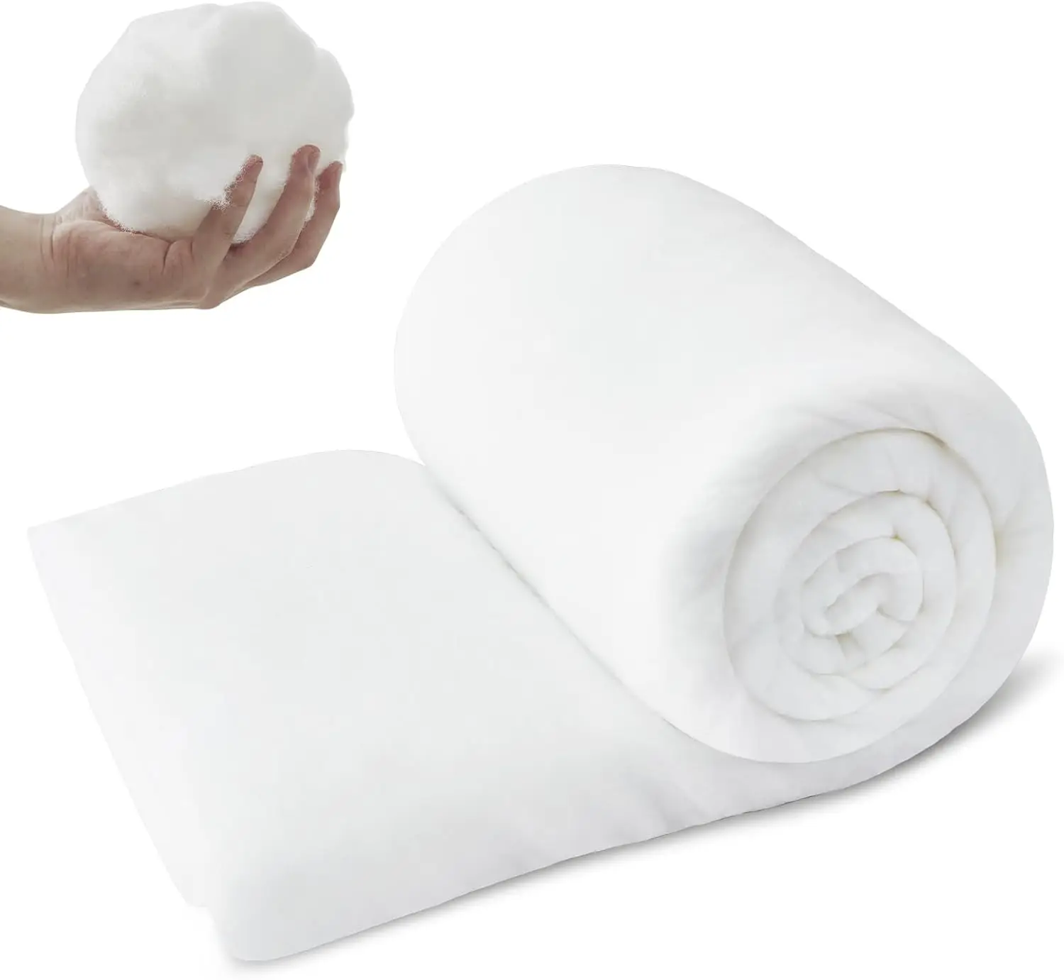 Polyester Quilt Batting 36x5 Yards for Sewing, Upholstery Cushion Wrap and Foam Padding for DIY Projects
Polyester Quilt Batting 36x5 Yards for Sewing, Upholstery Cushion Wrap and Foam Padding for DIY Projects