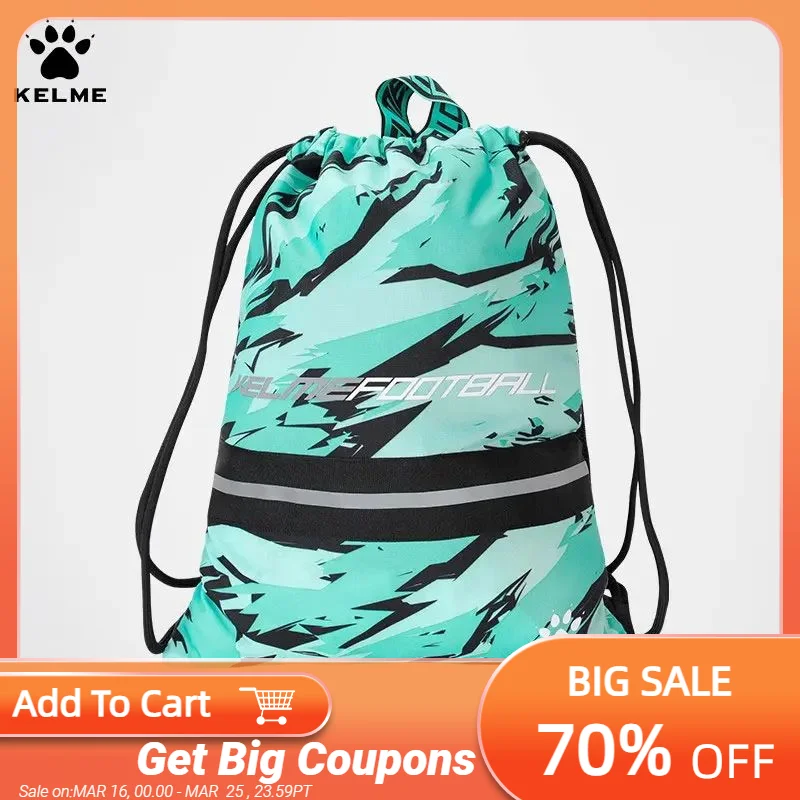 Kelme Drawstring Backpack For Men And Women Lightweight Backpack With Drawstring Sports Basketball Football Fitness Backpack
Kelme Drawstring Backpack For Men And Women Lightweight Backpack With Drawstring Sports Basketball Football Fitness Backpack