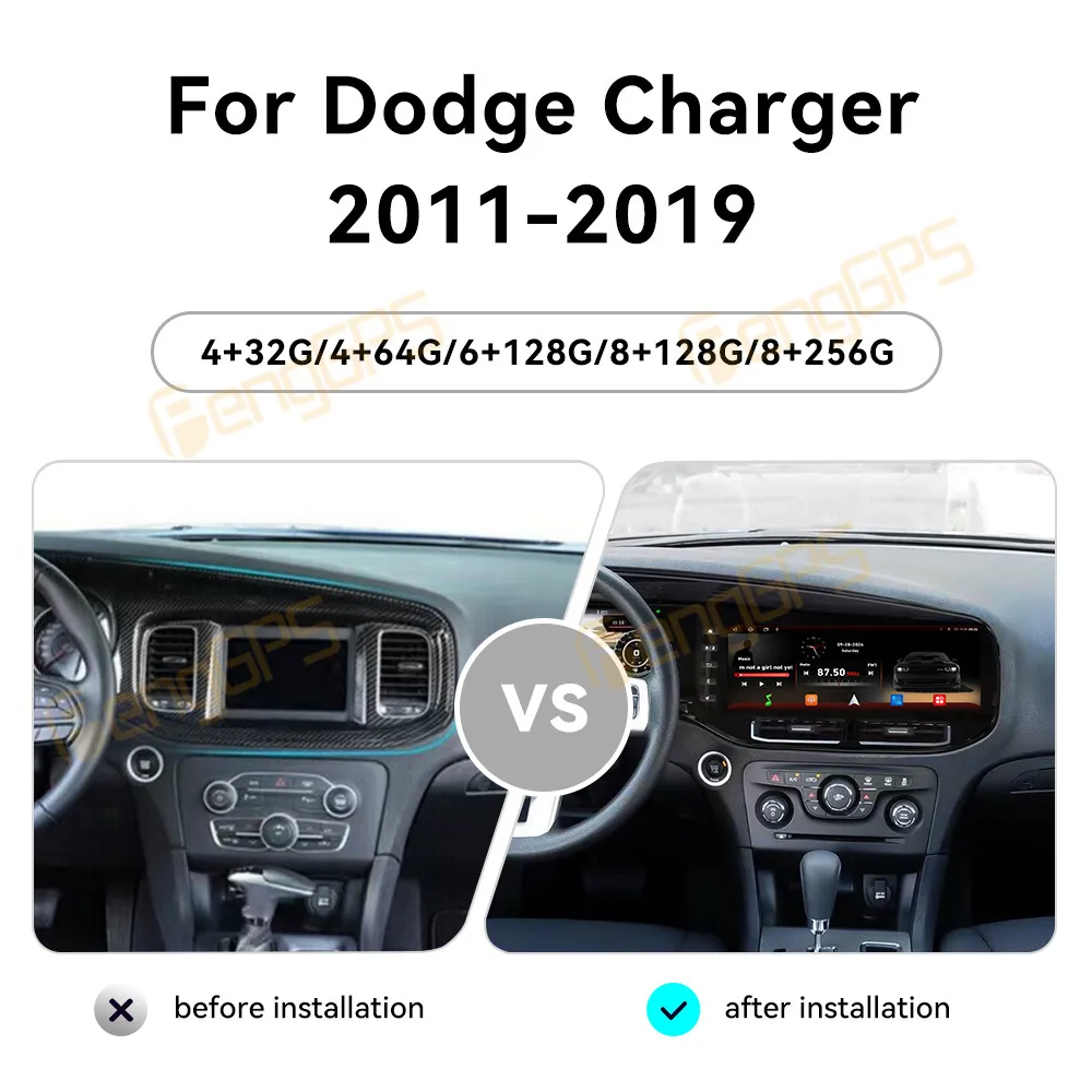 Беспроводной автомобильный GPS-навигатор Carplay 12,3 дюйма для Dodge Charger 2011-2019, Android 13, экран, мультимедийный дисплей, автомобильное радио
Беспроводной автомобильный GPS-навигатор Carplay 12,3 дюйма для Dodge Charger 2011-2019, Android 13, экран, мультимедийный дисплей, автомобильное радио