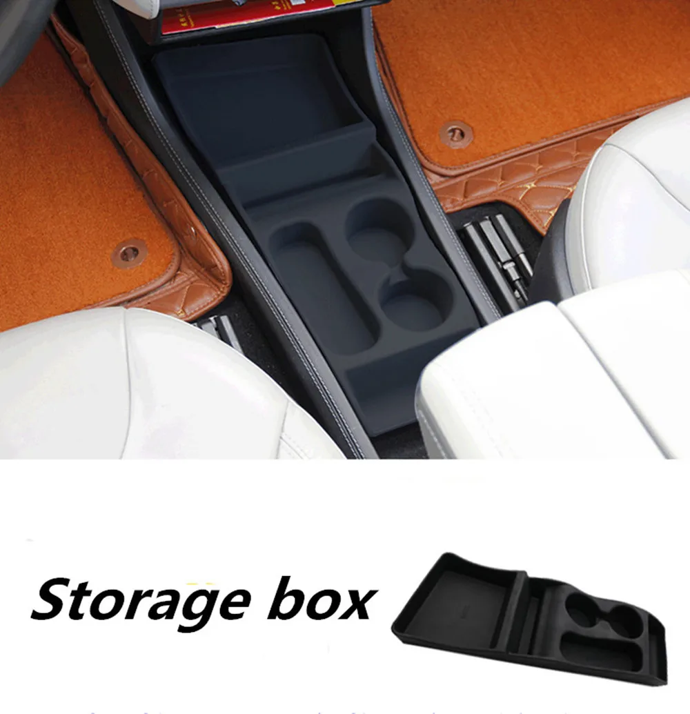 Silicone Storage Box Console Container Center Insert Box Cup Glasses Holder For Tesla Model S 2012-2017
Silicone Storage Box Console Container Center Insert Box Cup Glasses Holder For Tesla Model S 2012-2017