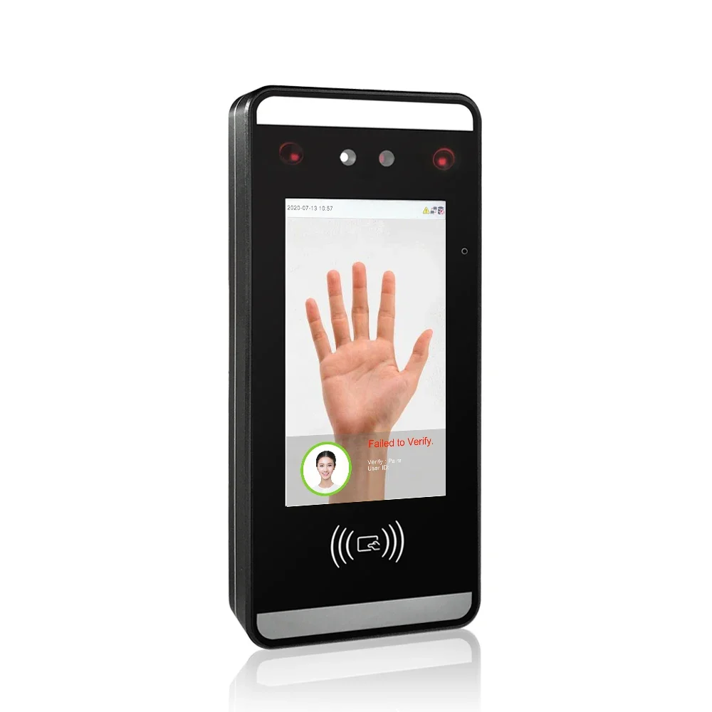 (FA6000) Face Recognition Access Control Biometric Time Attendance System With RFID Card Reader
(FA6000) Face Recognition Access Control Biometric Time Attendance System With RFID Card Reader