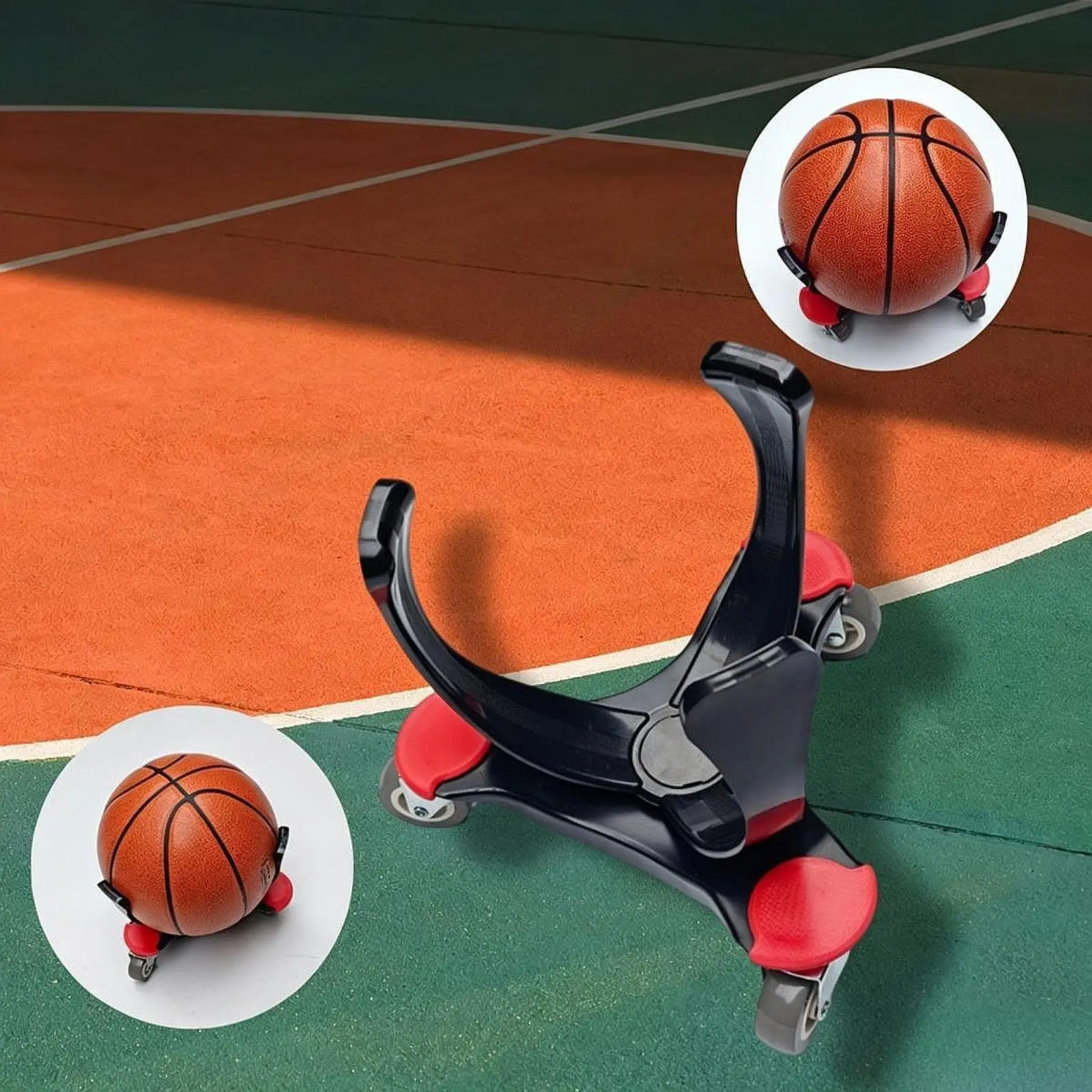 Universal Fit Basketball Dribbling Sliding Clamp Training Tool Stable Support Equipment for Skill Improvement
Universal Fit Basketball Dribbling Sliding Clamp Training Tool Stable Support Equipment for Skill Improvement