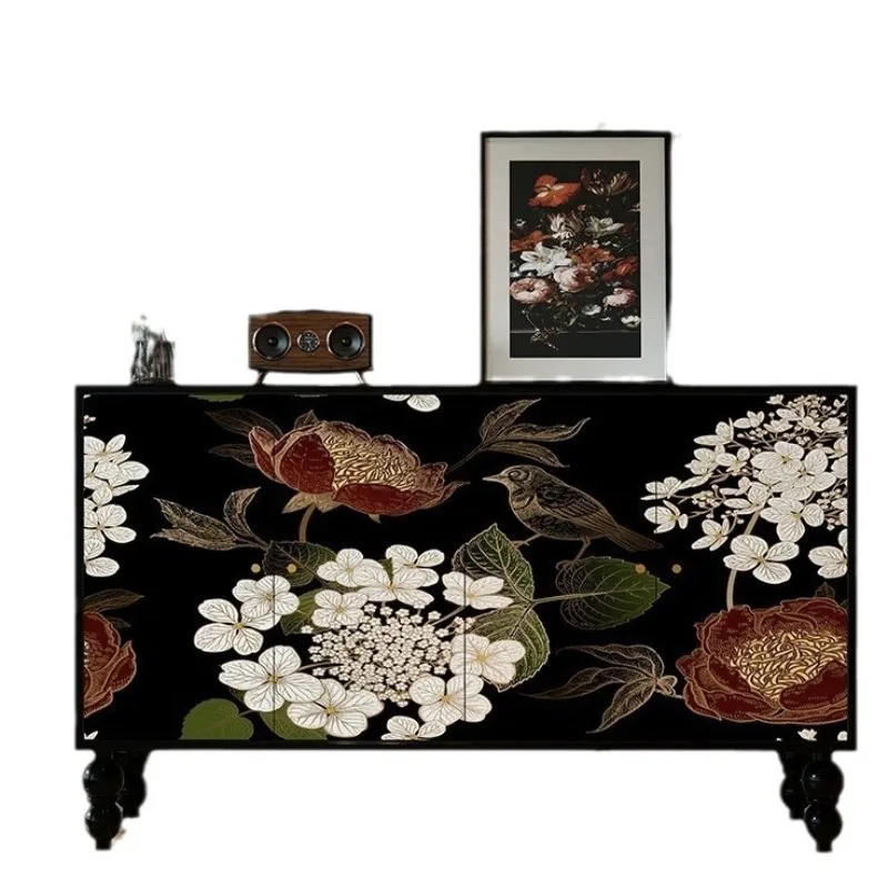 French retro hand-painted hotel homestay decoration entrance cabinet
French retro hand-painted hotel homestay decoration entrance cabinet