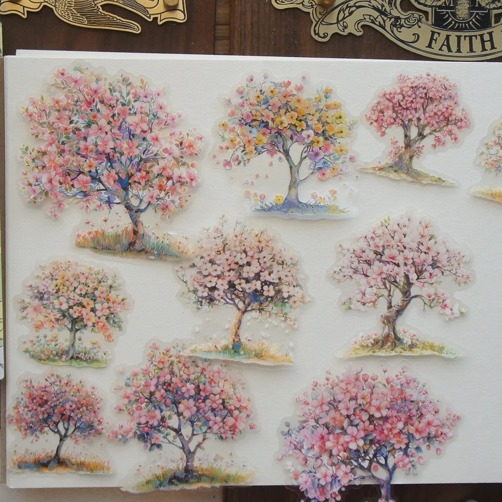10 Pcs Big Size Colorful Wishing Tree Style Paper PVC Sticker Scrapbooking DIY Gift Decoration Tag
10 Pcs Big Size Colorful Wishing Tree Style Paper PVC Sticker Scrapbooking DIY Gift Decoration Tag