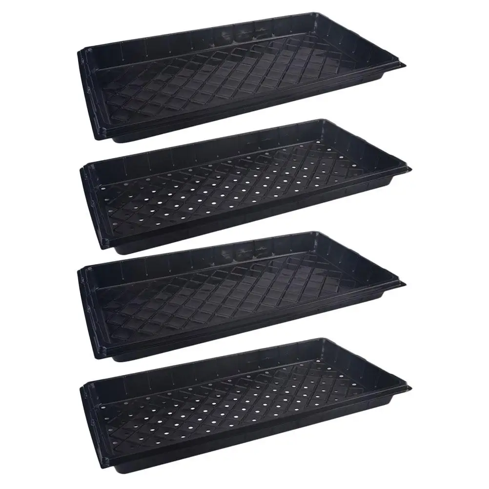 4 Pcs Water Seedling Tray Bottom for Potted Plastic Trays Base Plant Pots Rectangular Flower Storage
4 Pcs Water Seedling Tray Bottom for Potted Plastic Trays Base Plant Pots Rectangular Flower Storage