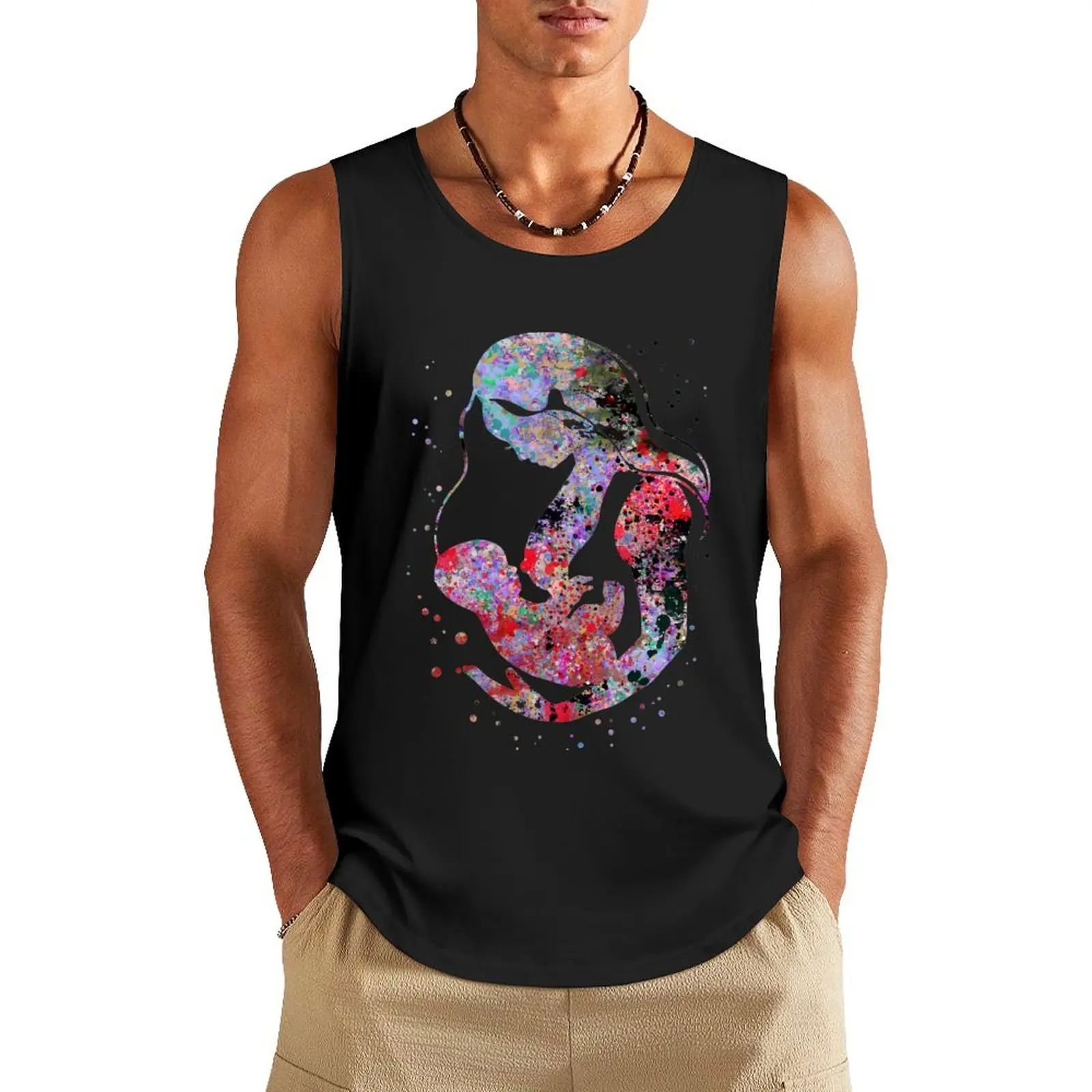 Breastfeeding mother, watercolor breastfeeding mother Tank Top Men's gym articles sleeveless Men's t-shirts Men's tops t shirt
Breastfeeding mother, watercolor breastfeeding mother Tank Top Men's gym articles sleeveless Men's t-shirts Men's tops t shirt
