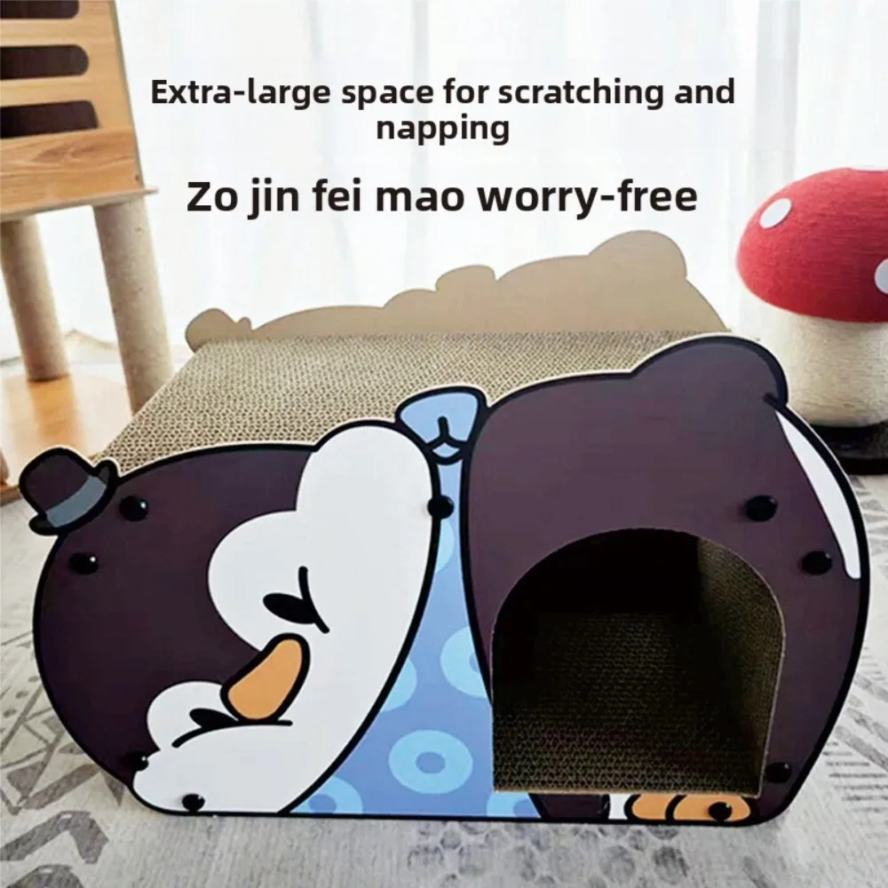 Oversized Cat Scratching Board Made of Corrugated Paper Durable Pet Toy for Claw Grinding and Play Ideal for Indoor Cats
Oversized Cat Scratching Board Made of Corrugated Paper Durable Pet Toy for Claw Grinding and Play Ideal for Indoor Cats