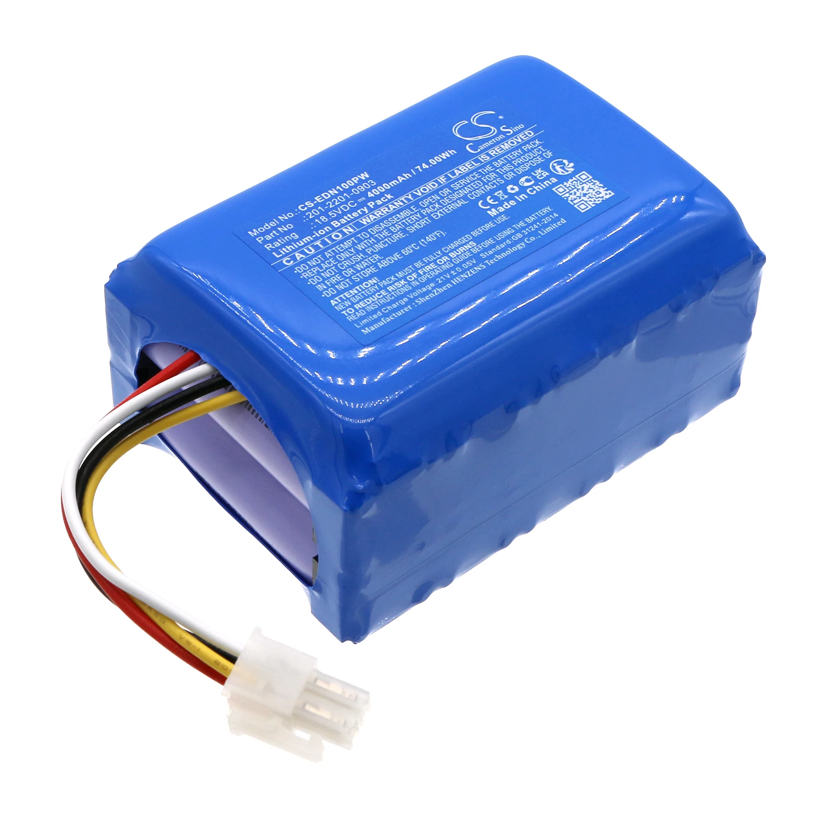 Сменный аккумулятор CS для Ecovacs G1-800, GOAT G1, GOAT G1 1600, GX-600 201-2201-0903, S21-Li-185-5800, S26-LI-180-4000 4000
Сменный аккумулятор CS для Ecovacs G1-800, GOAT G1, GOAT G1 1600, GX-600 201-2201-0903, S21-Li-185-5800, S26-LI-180-4000 4000