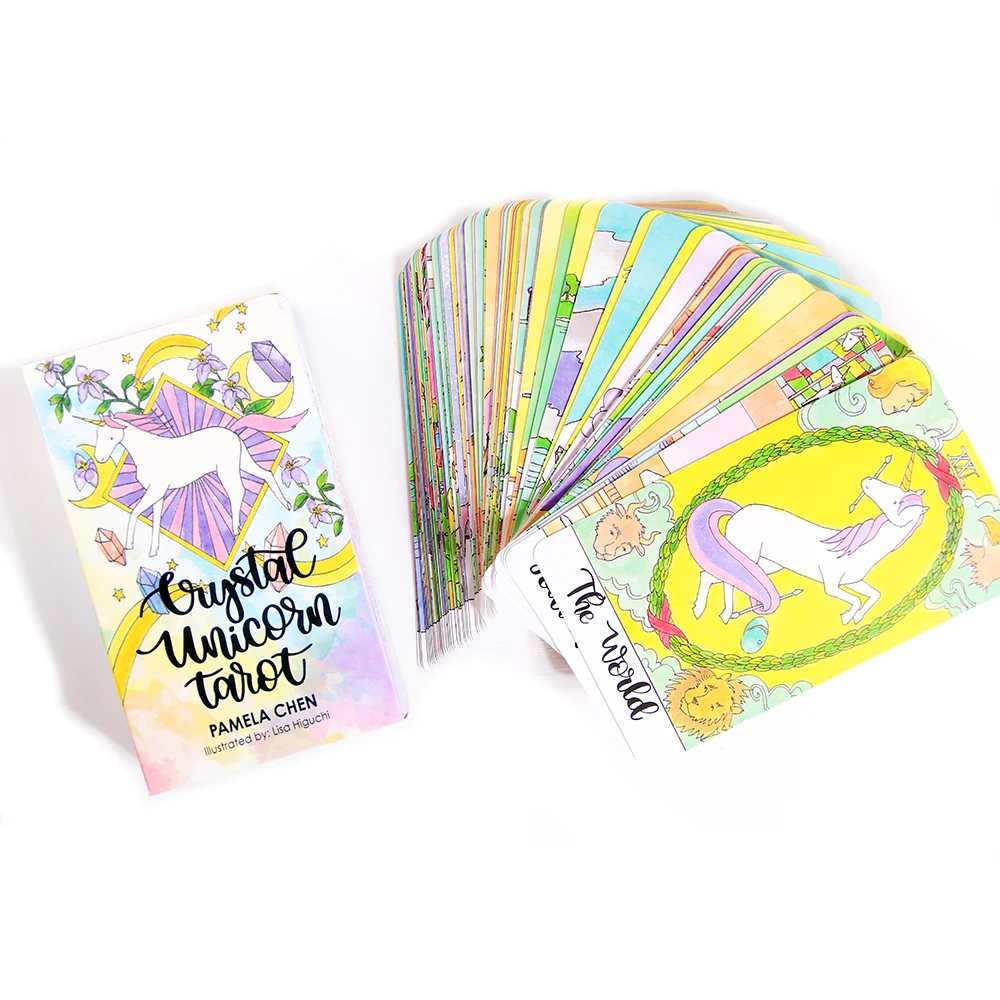 Хрустальные единороги Колода Таро Воросление Пророчество Карты Оракула
Хрустальные единороги Колода Таро Воросление Пророчество Карты Оракула