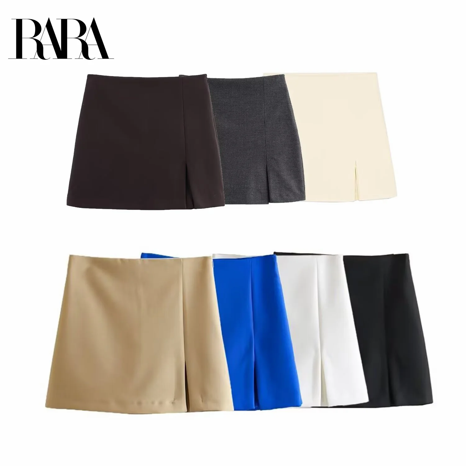 RARA 2025 Women's High - waisted Mini Skirt Asymmetric Hem with Side Slit Design Suitable for Casual Occasions
RARA 2025 Women's High - waisted Mini Skirt Asymmetric Hem with Side Slit Design Suitable for Casual Occasions