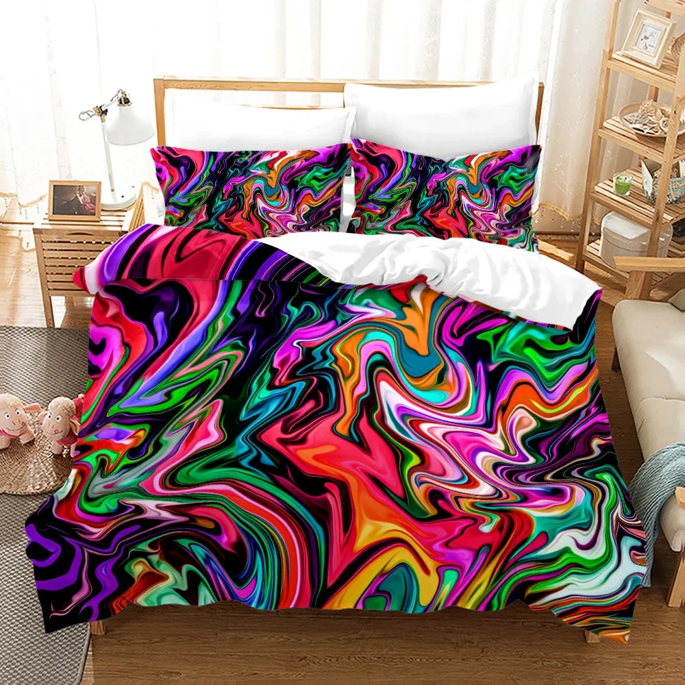 3PCS Single-sided Printed Series Colorful Pattern Duvet Cover BeddingSet Comfortable Breathable Sheet Comforterble Bedding Set
3PCS Single-sided Printed Series Colorful Pattern Duvet Cover BeddingSet Comfortable Breathable Sheet Comforterble Bedding Set