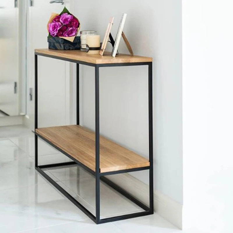 Simple wrought iron storage strip few entrance platform rectangular storage rack ornament display cabinet wall
Simple wrought iron storage strip few entrance platform rectangular storage rack ornament display cabinet wall