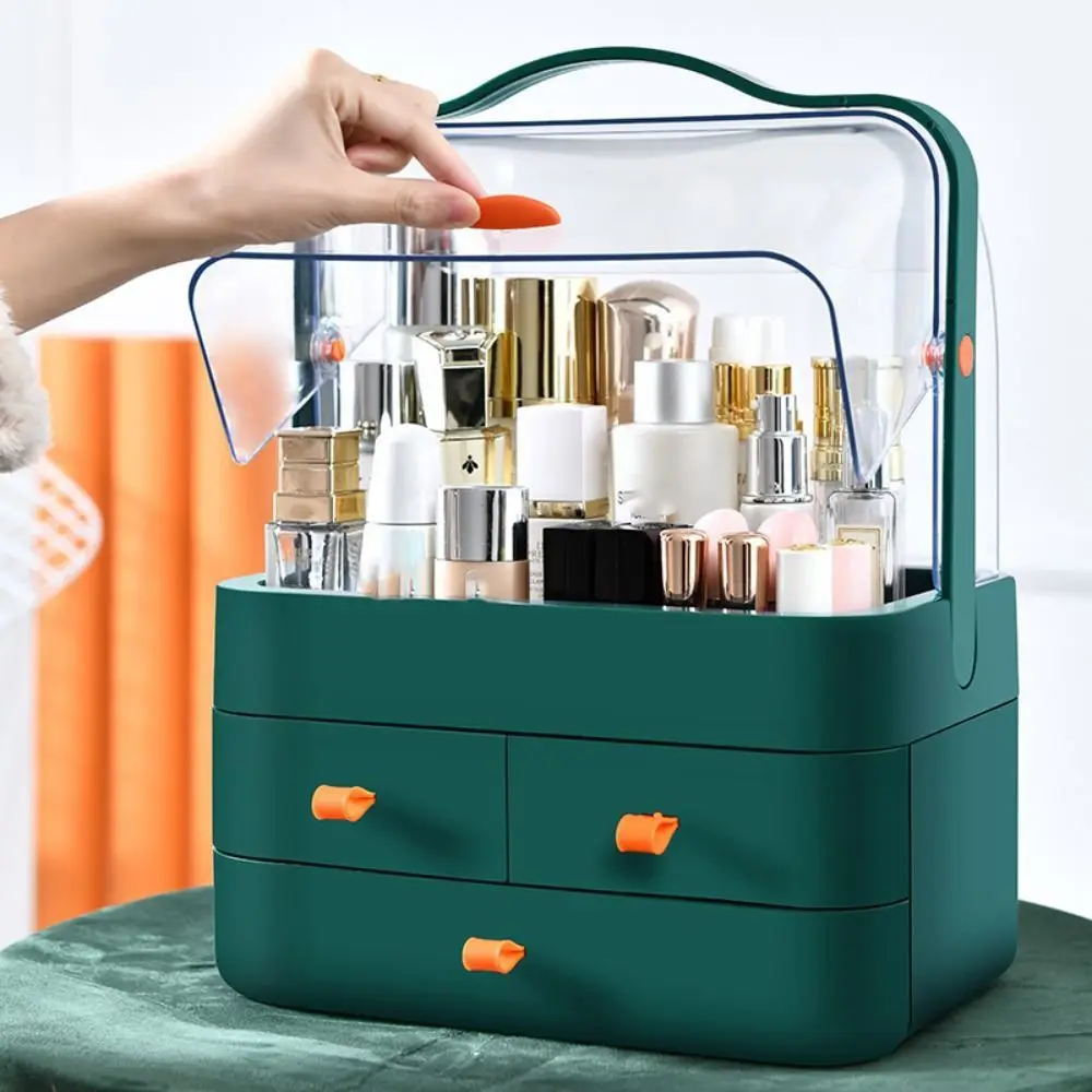 Dustproof Cosmetics Storage Box with Cover Transparent Desktop Sorting Box Exquisite Multi-function Makeup Box Eye Shadow
Dustproof Cosmetics Storage Box with Cover Transparent Desktop Sorting Box Exquisite Multi-function Makeup Box Eye Shadow