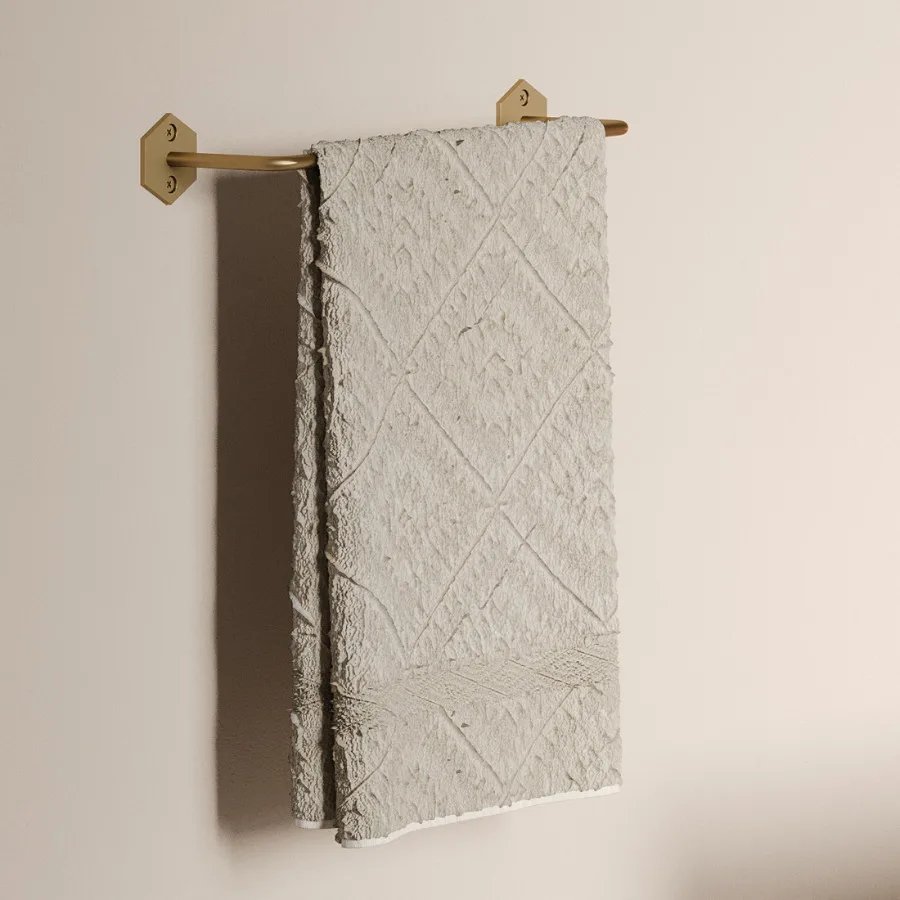 Brusque 12" Towel Bar in Brushed Gold
Brusque 12" Towel Bar in Brushed Gold