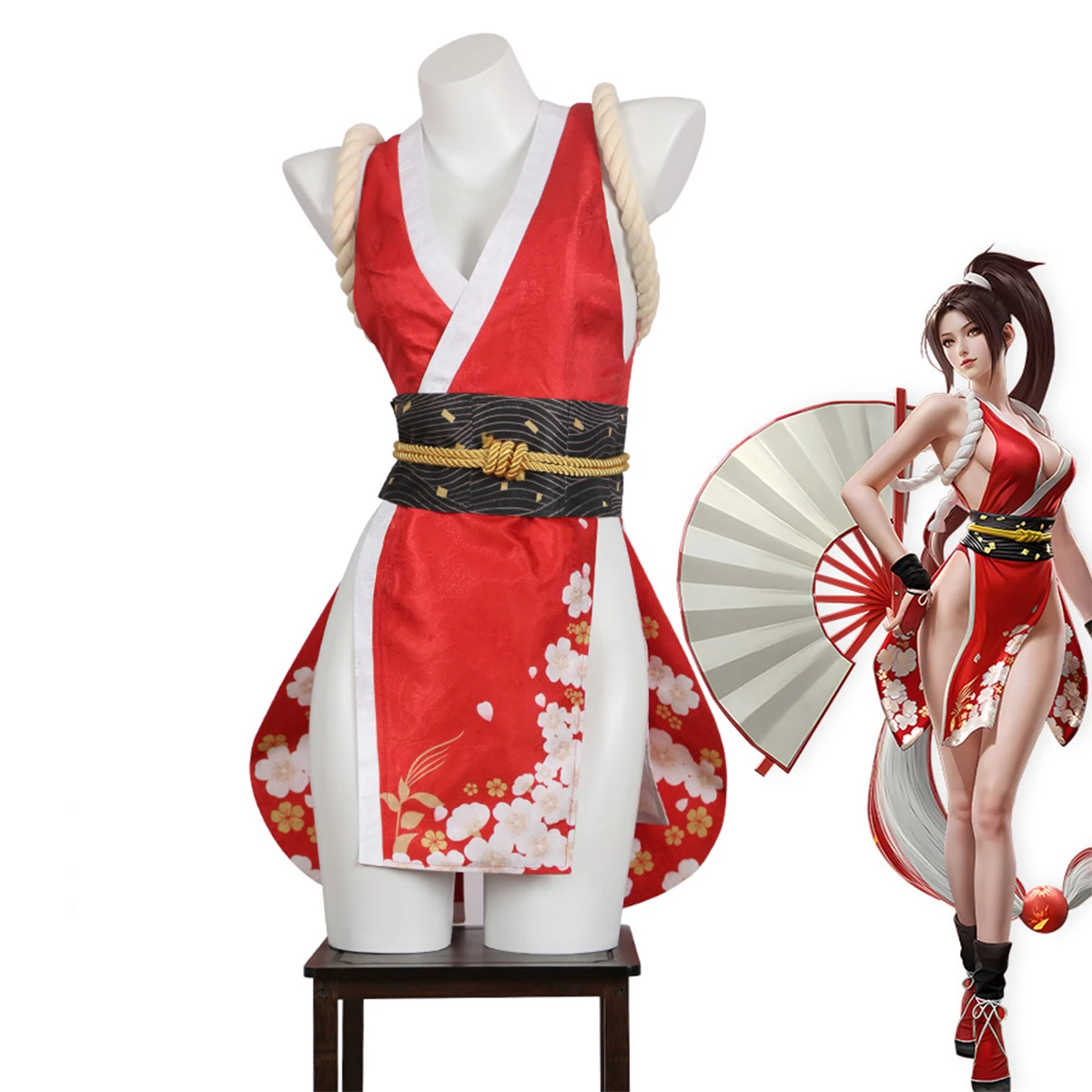 Mai Shiranui Cosplay Costume Game Mortal Kombat Women Disguise Clothes Roleplay Outfits Fantasy Halloween Carnival Party Suit
Mai Shiranui Cosplay Costume Game Mortal Kombat Women Disguise Clothes Roleplay Outfits Fantasy Halloween Carnival Party Suit