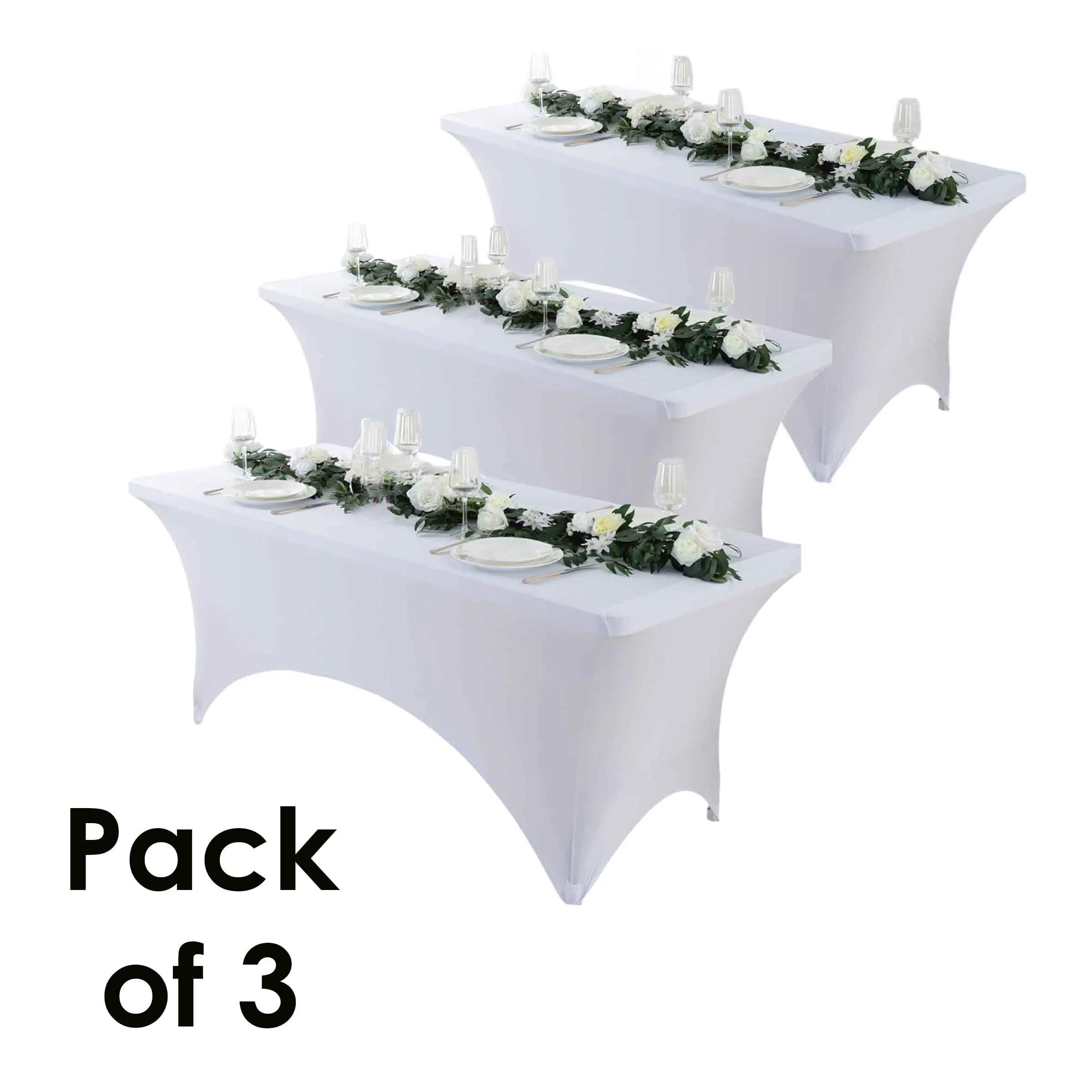 us3/5pcs Spandex Tablecloth, Premium Spandex Table Cover, Fitted tablecloth, Wrinkle Resistant Stretchable Rectangle Table Cover For Event, Wedding & Partiesd
us3/5pcs Spandex Tablecloth, Premium Spandex Table Cover, Fitted tablecloth, Wrinkle Resistant Stretchable Rectangle Table Cover For Event, Wedding & Partiesd