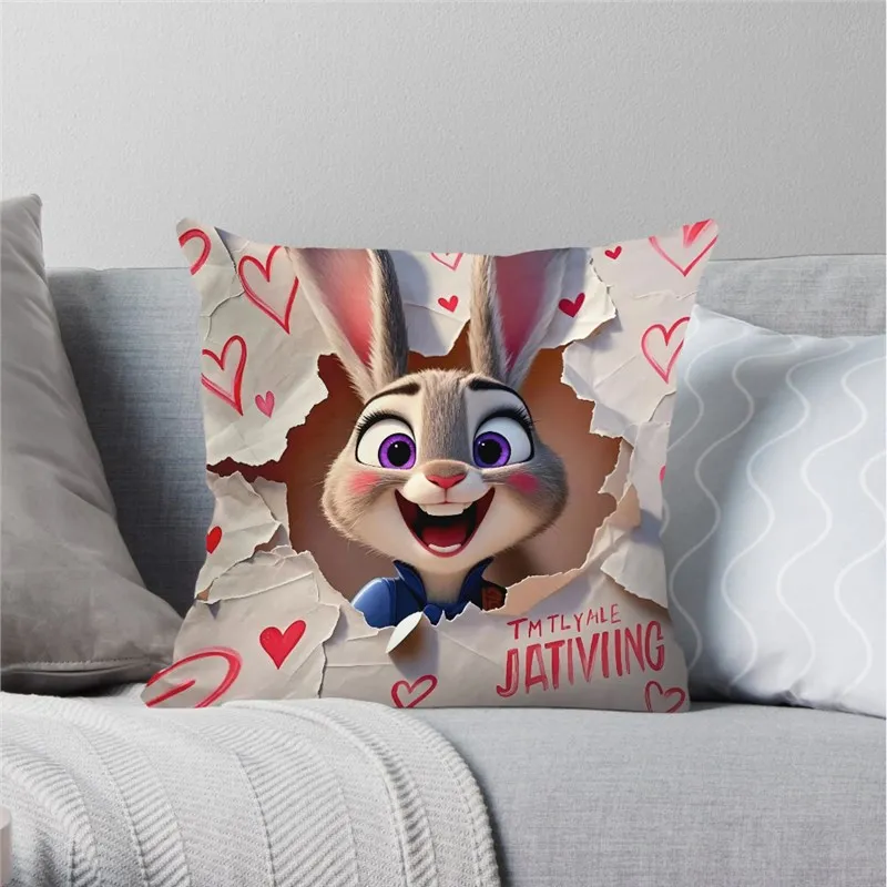 Anime Disney Cartoon Zootopia Nick Judy Pillow Case Square Double‑Sided Print Cushion Case for Sofa Home Bedchamber Decor Gift
Anime Disney Cartoon Zootopia Nick Judy Pillow Case Square Double‑Sided Print Cushion Case for Sofa Home Bedchamber Decor Gift