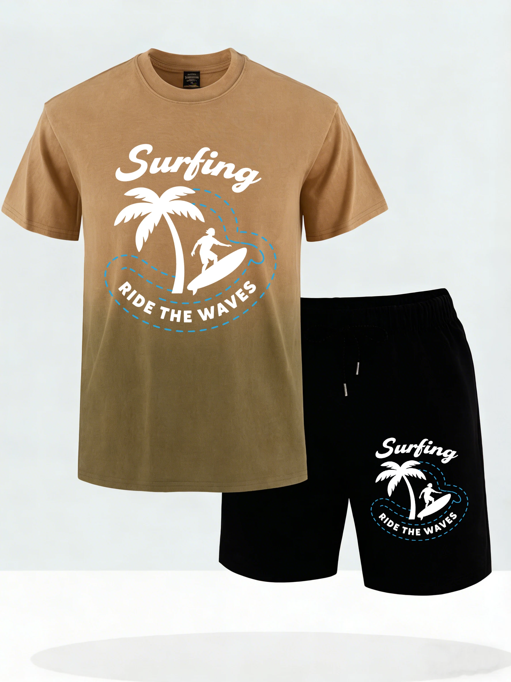 Surfing Ride The Wave Design Man'S Fashion Summer Tie-Dye T-Shirts Sets Oversized Sport T Shirt Drawstring Casual Shorts Run Top
Surfing Ride The Wave Design Man'S Fashion Summer Tie-Dye T-Shirts Sets Oversized Sport T Shirt Drawstring Casual Shorts Run Top