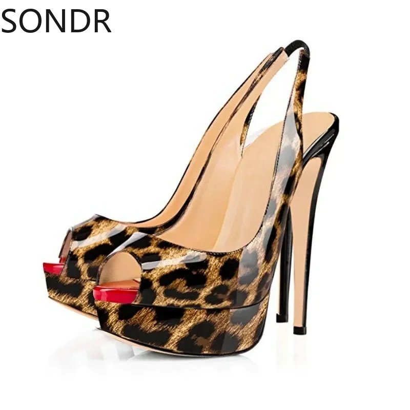 Womens Peep Toe Platform Slingback Pumps High Heel Sandals Stiletto Shoes Size
Womens Peep Toe Platform Slingback Pumps High Heel Sandals Stiletto Shoes Size