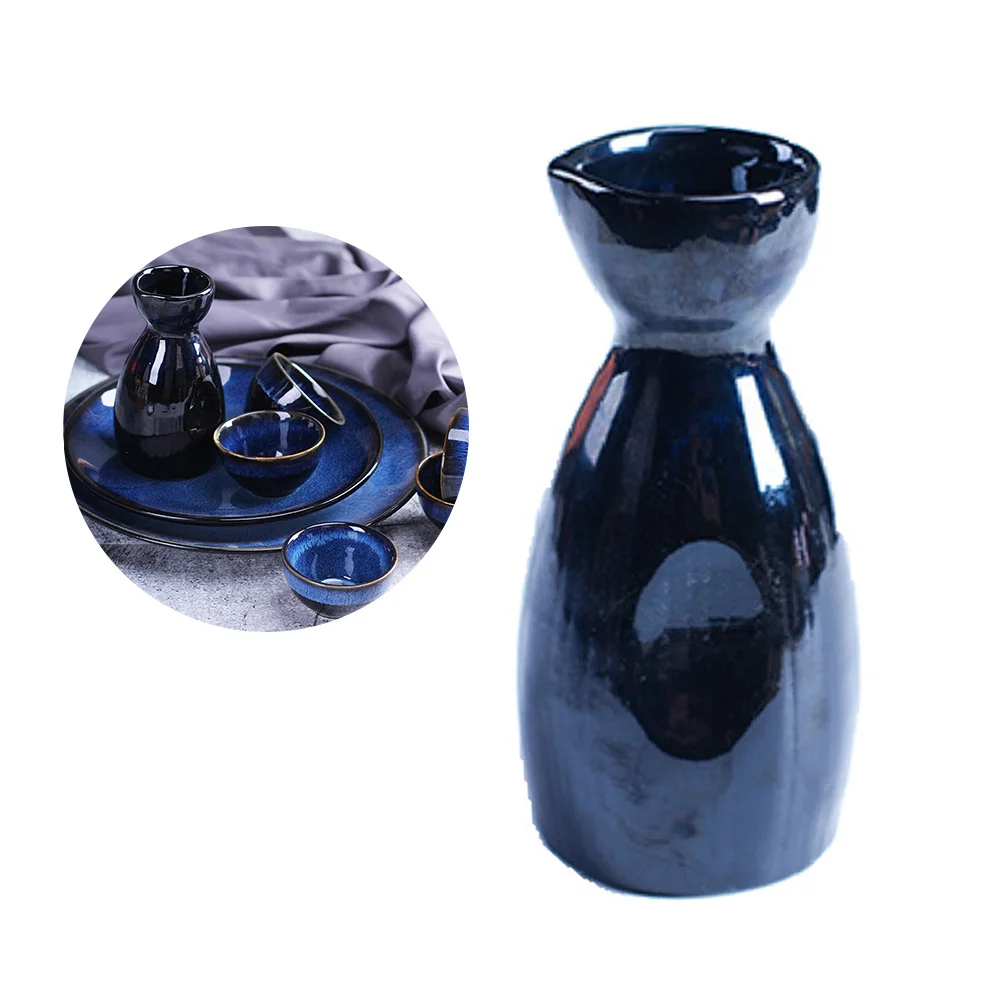 Japanese Style Kiln Change Ceramic Sake Pot Pot Water Jar Kettle for Sake Tea Coffee Wine
Japanese Style Kiln Change Ceramic Sake Pot Pot Water Jar Kettle for Sake Tea Coffee Wine